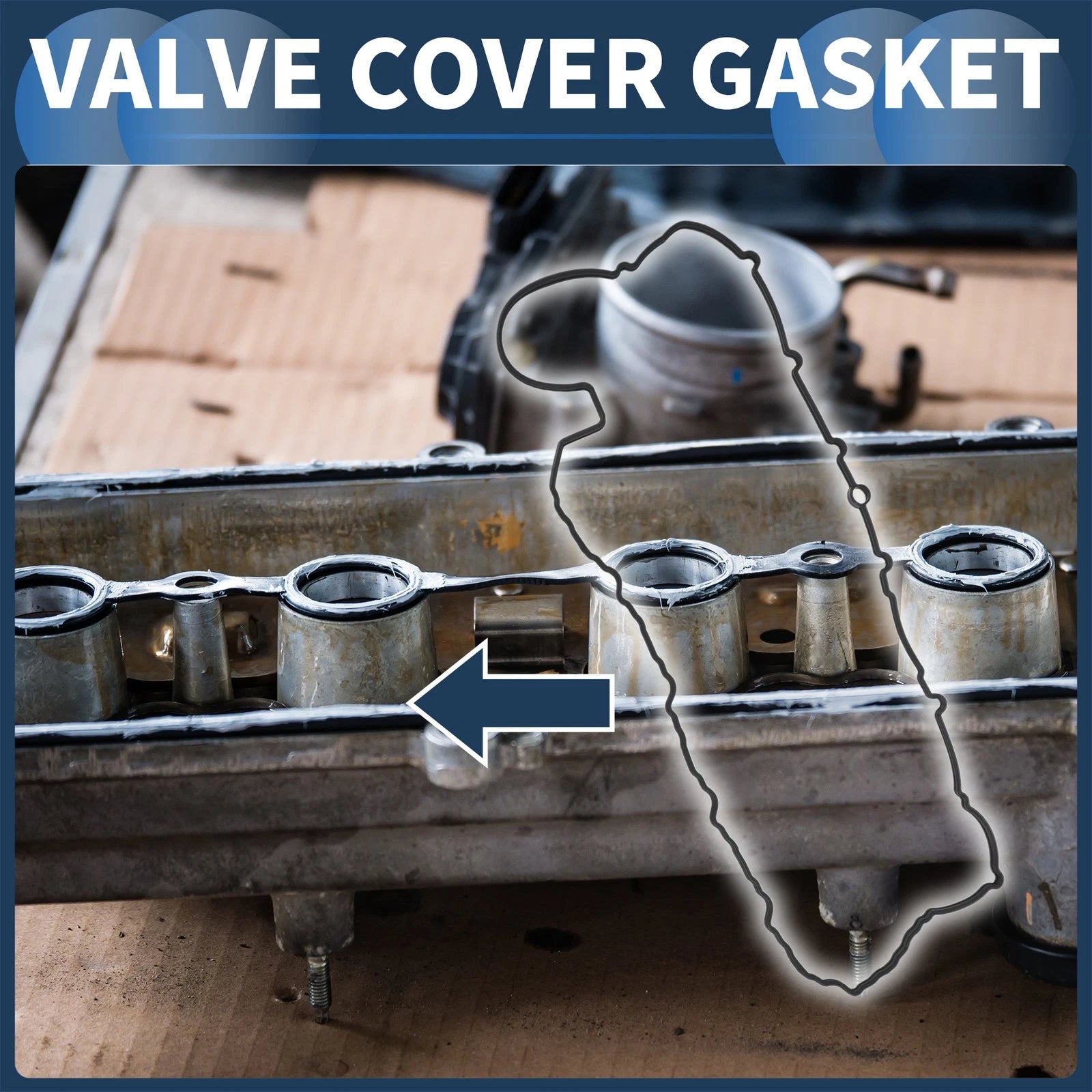 Valve Cover Gasket Replacement for BMW 3 Series E90 325d (2010–2011)