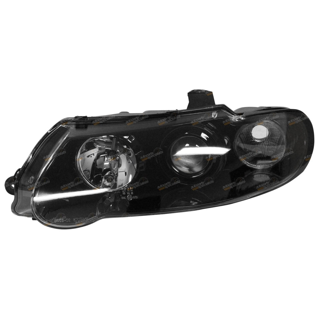 Altezza Clear Headlight Black for Holden Commodore VX VU (1997–2002)