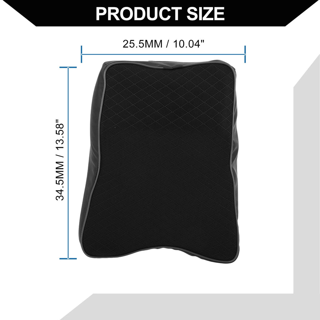 Memory Foam Headrest Pillow for Car Seat (1pc) - Black