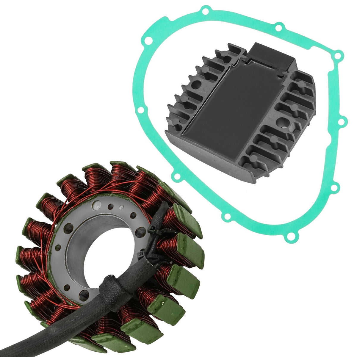Stator and Rectifier Replacement for Kawasaki VN800B Vulcan 800 2001–2005