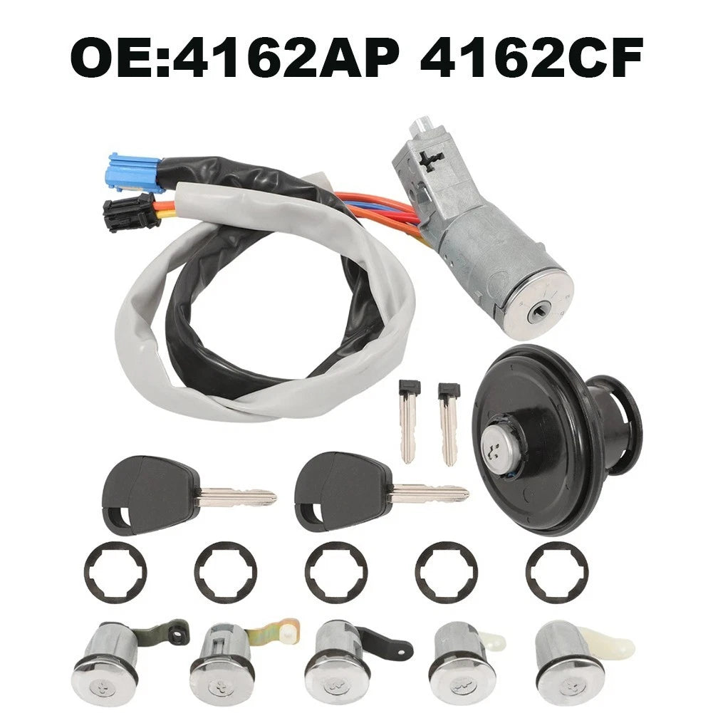 Easy Install Ignition Switch Lock Cylinder Assembly 4162AP 4162CF for Partner