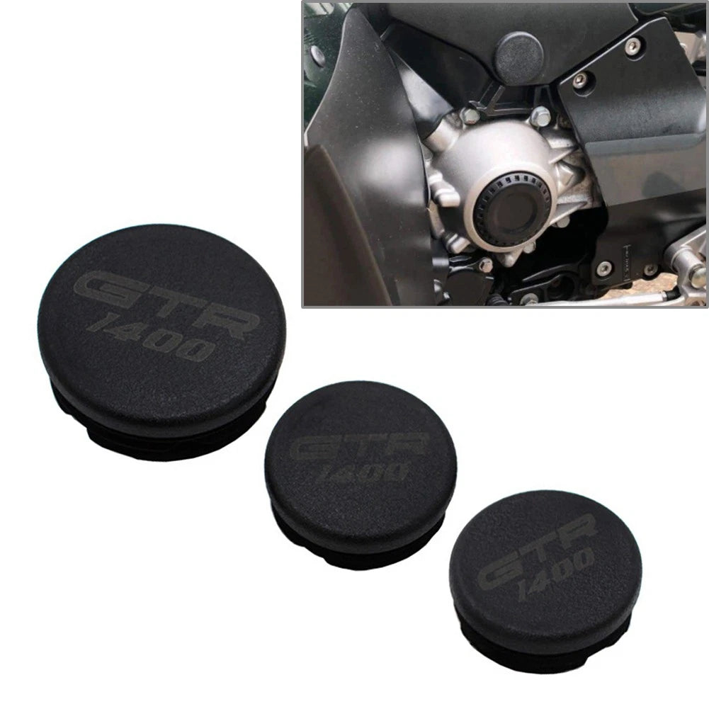Set of 4 Frame Hole Cover Caps for Kawasaki GTR1400 (2007–2018)