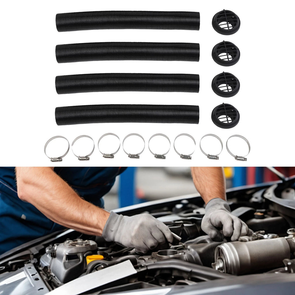 Diesel Heater Ducting Kit 42mm for Universal Applications (16pcs)