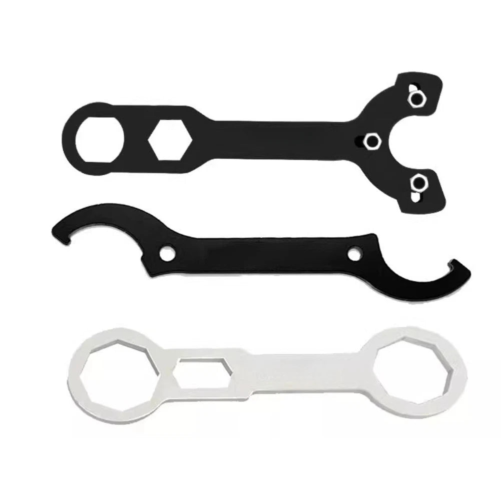3X Black Motorcycle Steering Stem Wrench for Oil Seal Removal