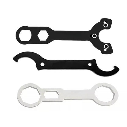 3X Black Motorcycle Steering Stem Wrench for Oil Seal Removal