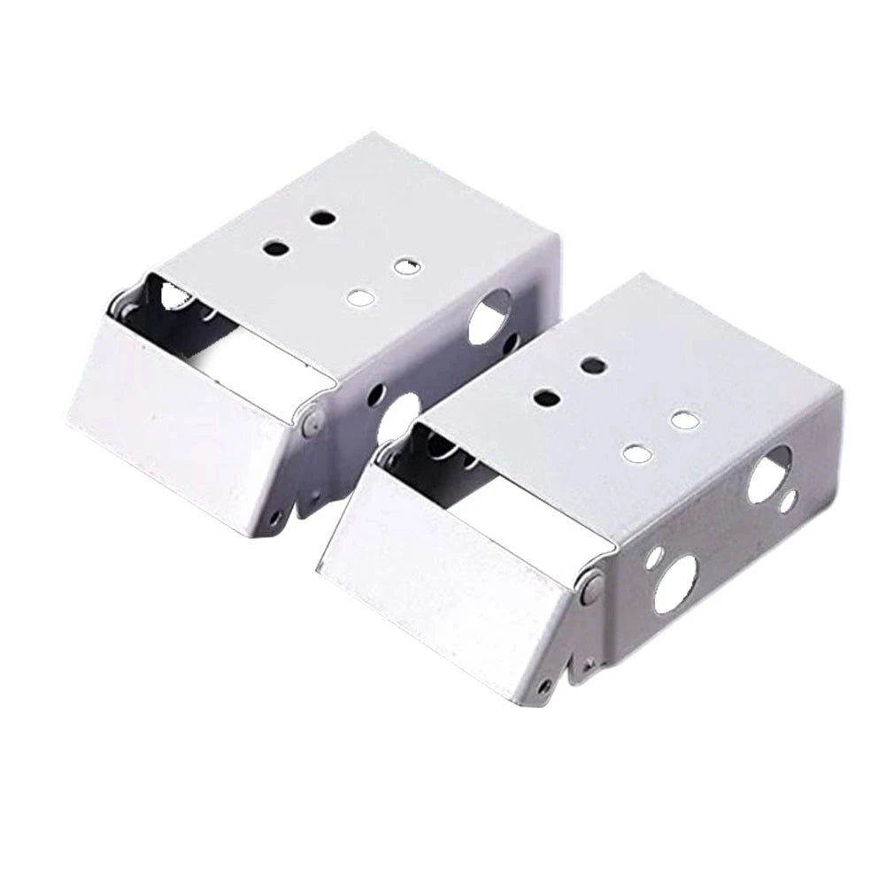 2X Venetian Blind Brackets for Easy Installation (White)