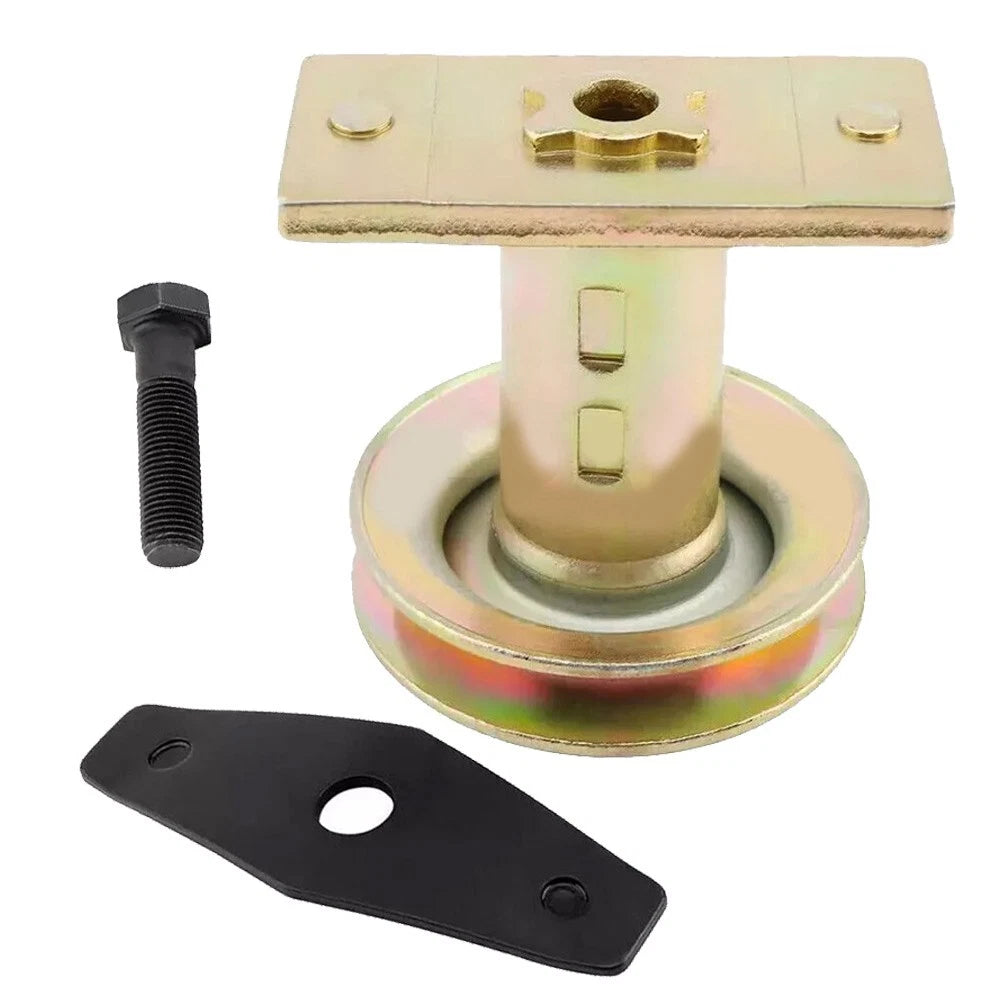 Lawn Mower Blade Adapter with Pulley Set for Smooth Cutting Performance