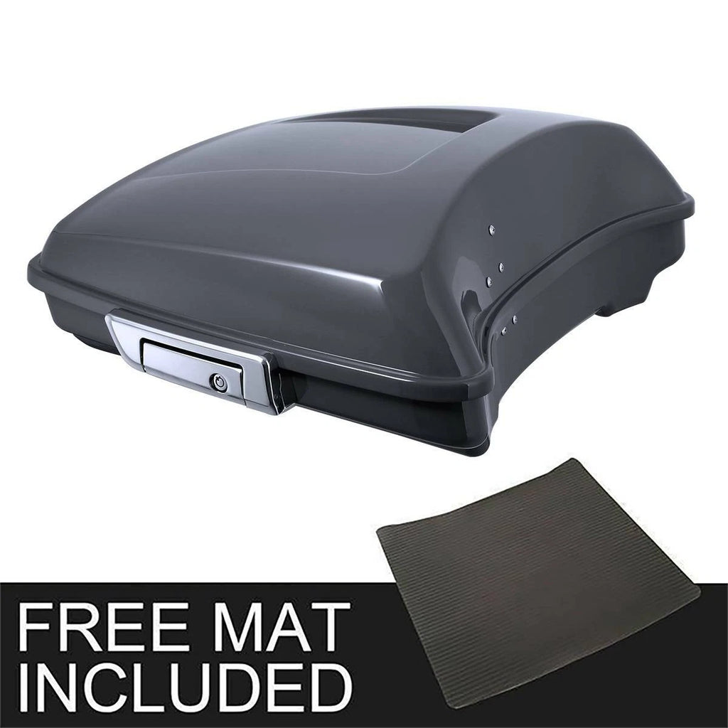 Trunk Mount Rack for Harley Touring Electra Glide (2014–2025) - Gunship Gray
