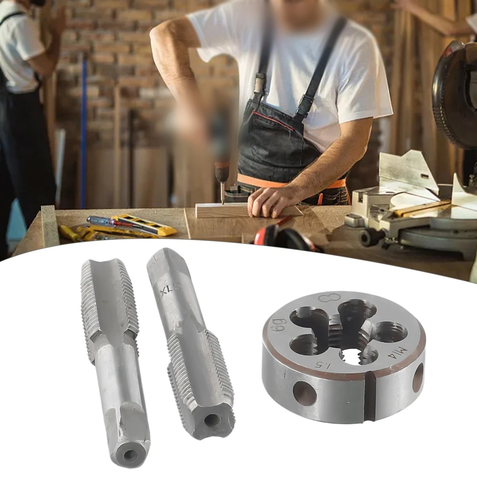 Pipe Threader Taper Tap Tool for Professional Use