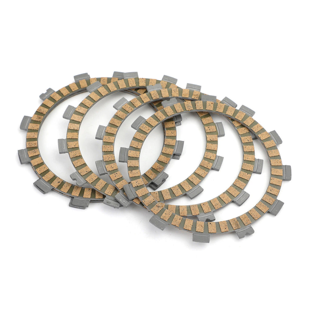 Clutch Kit Steel & Friction Plates for Kawasaki KLX125, Suzuki GN125, GSX-R150