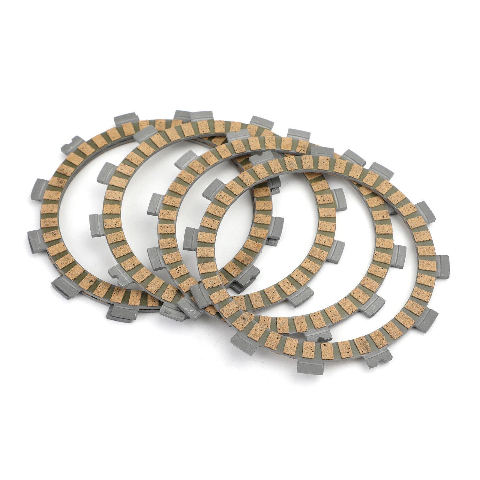 Clutch Kit Steel & Friction Plates for Kawasaki KLX125, Suzuki GN125, GSX-R150