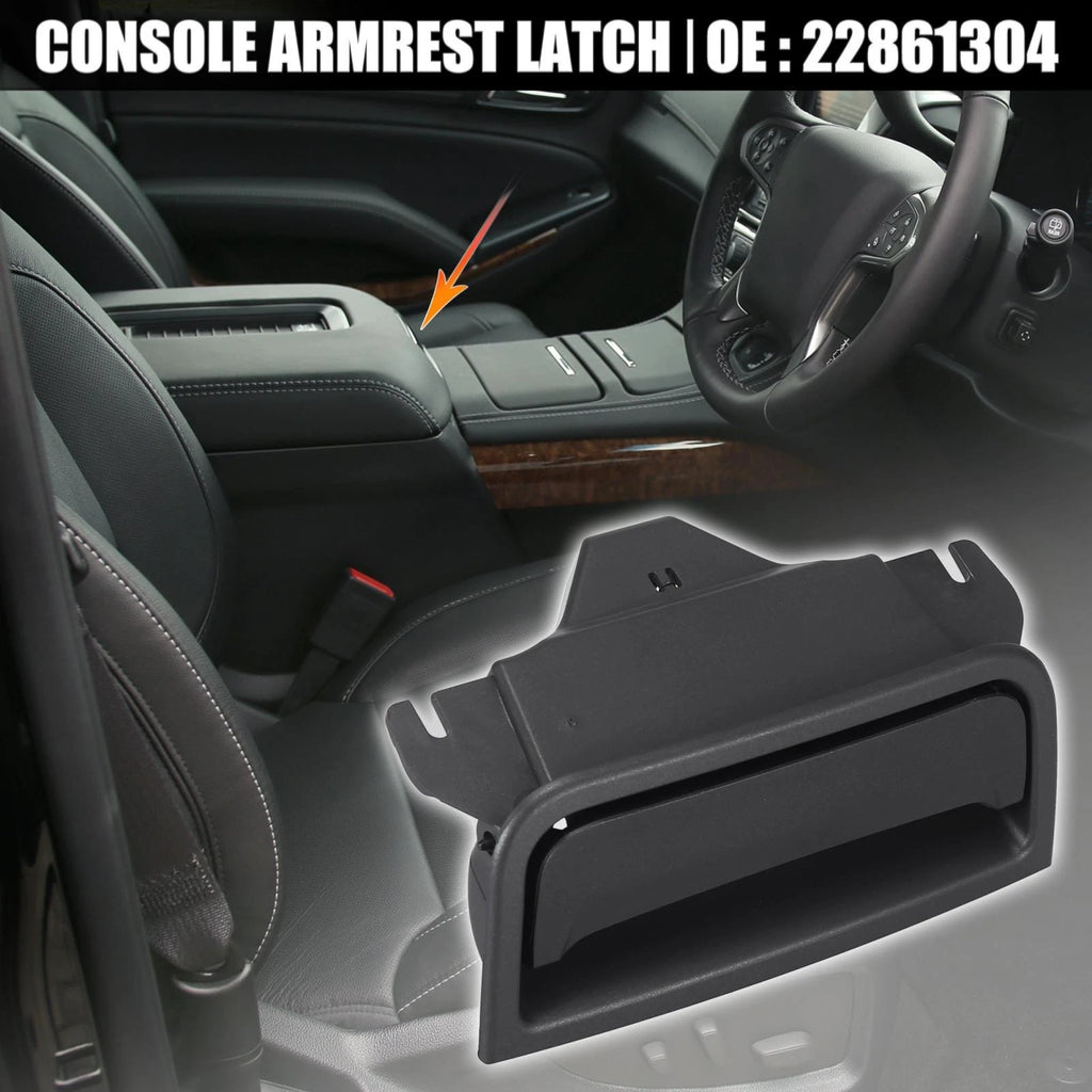 Center Console Armrest Lid Latch Handle for Chevrolet Silverado (2014–2018)