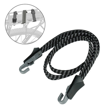 Elastic Luggage Strap with Hook for Bicycle