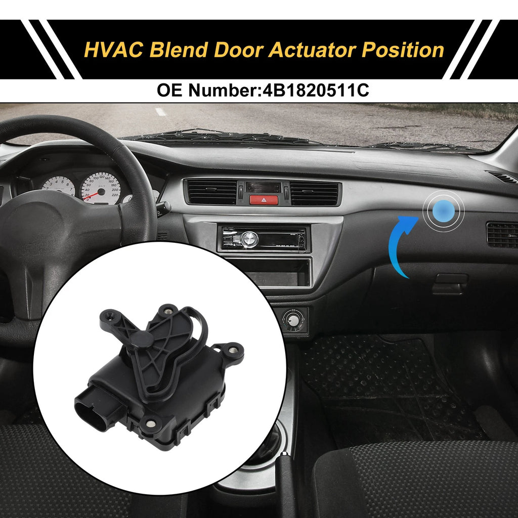 HVAC Heater Blend Door Actuator Replacement for Audi A6 Avant (2000–2005)
