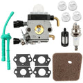 Carburetor Gasket Repair Kit for Stihl FS38 FS45 FS46 FS55 FC55 KM55 HL45 (2000–2023)