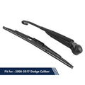 Rear Windshield Wiper Arm Set Replacement for Dodge Caliber (2008–2017)
