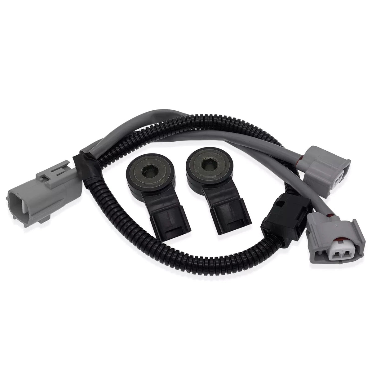 Set of 2 Engine Knock Sensors & Harness Wire for Corolla (2003–2012) 8221908010