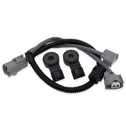 Set of 2 Engine Knock Sensors & Harness Wire for Corolla (2003–2012) 8221908010