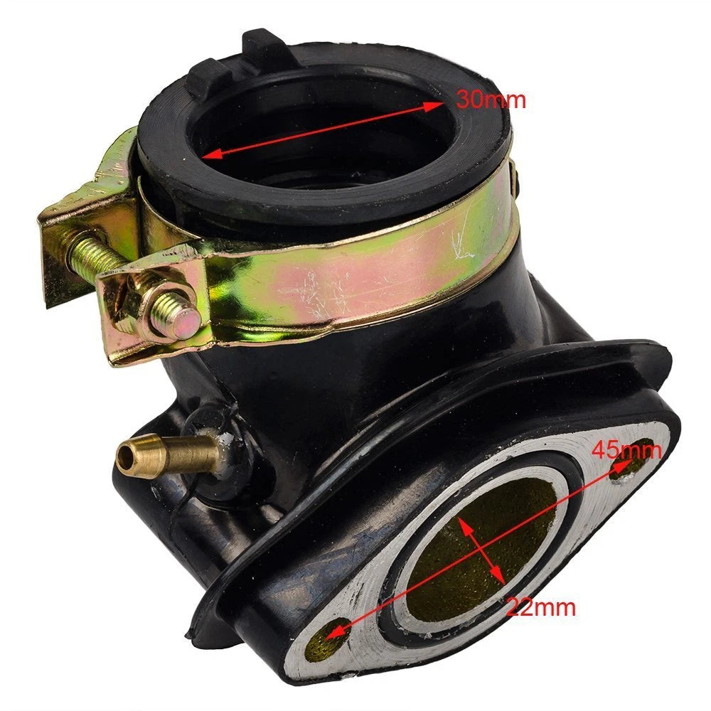 Intake Manifold Pipe for GY6 125cc 150cc Moped Scooters