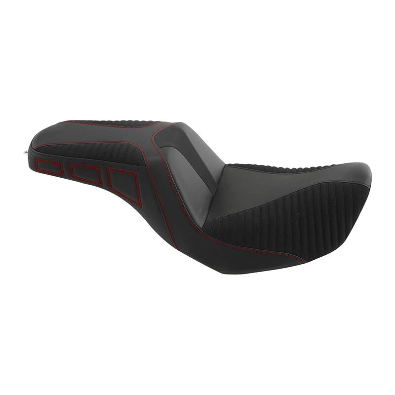 Driver Passenger Seat for Harley Dyna Wide Glide FXDWG Fat Bob FXDF (2006–2017)