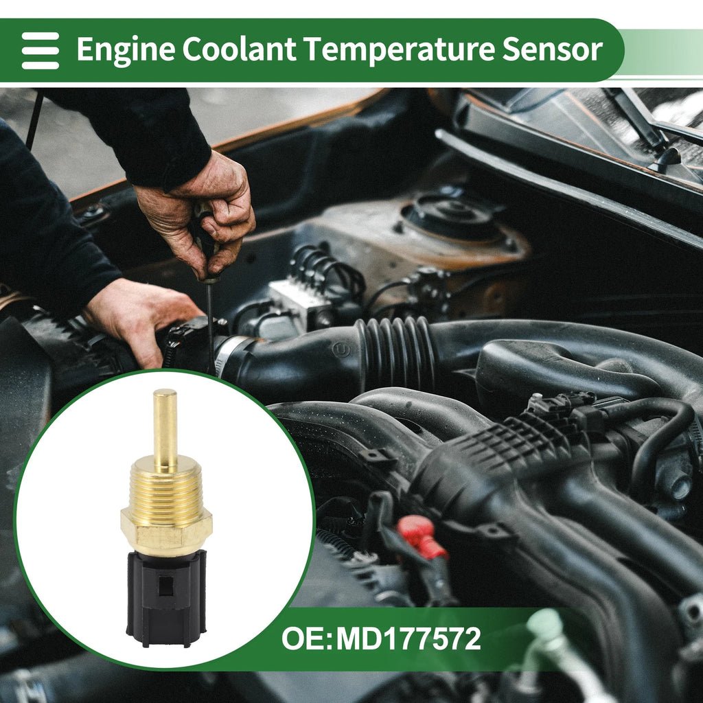 Engine Coolant Temperature Sensor Replacement for Mitsubishi Lancer (2015–2015)