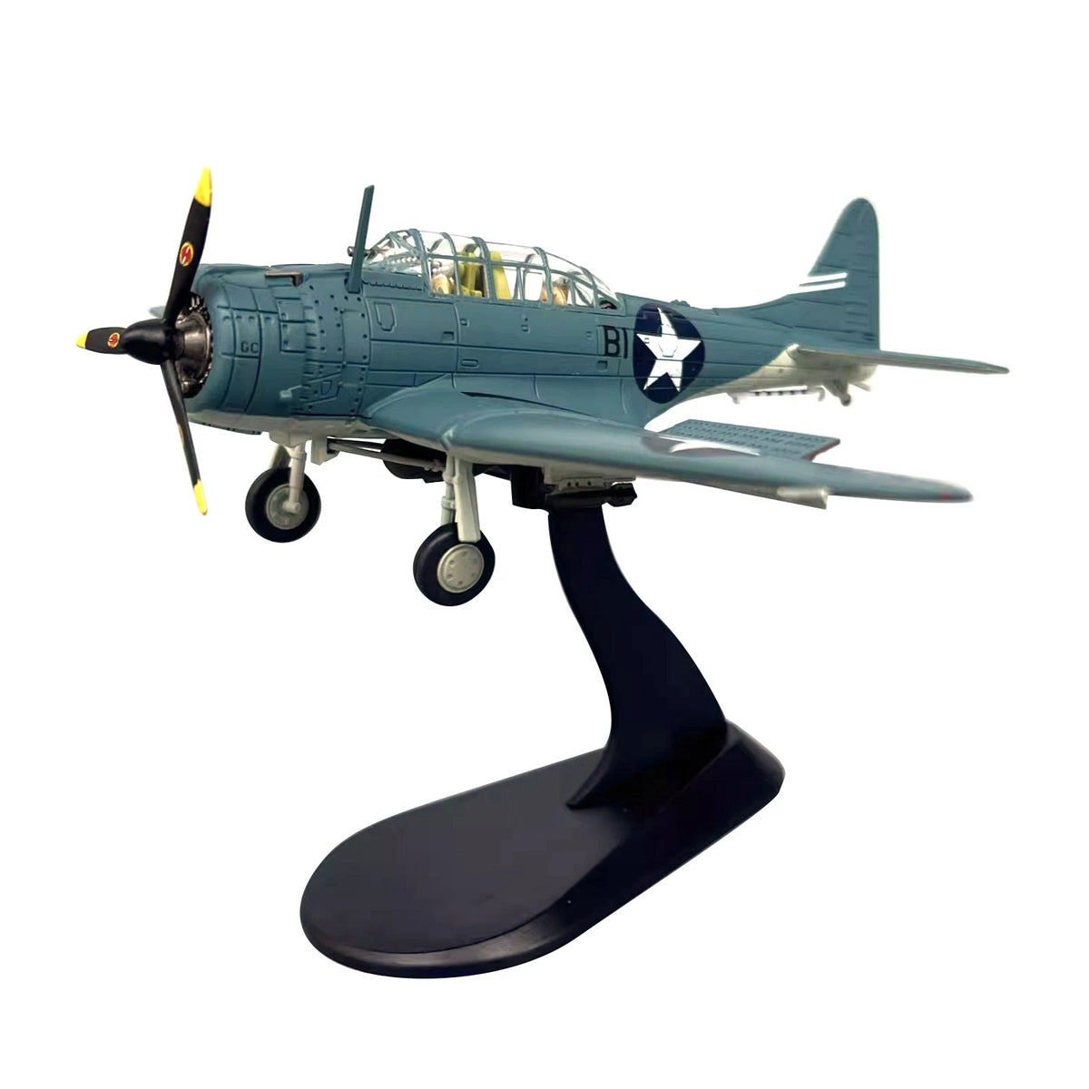 SBD Dauntless Alloy Model WWII Dive Bomber 1:72 Scale (14cm)