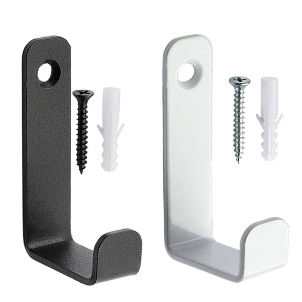 4X Wall Mount Ladder Hooks for Garage Organization
