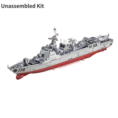 3D Metal Model Kit for Destroyer Ship (Unassembled)