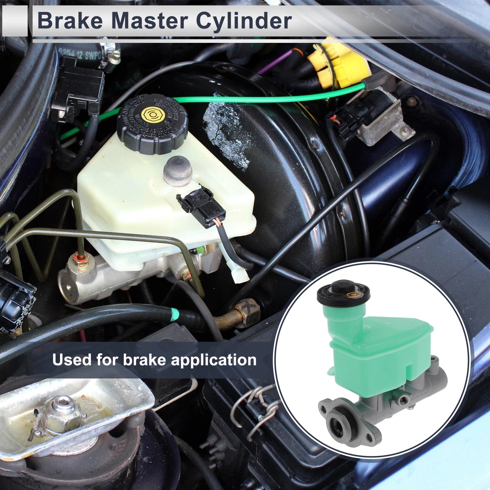 Brake Master Cylinder with Reservoir Replacement for Toyota RAV4 (1996–2000)