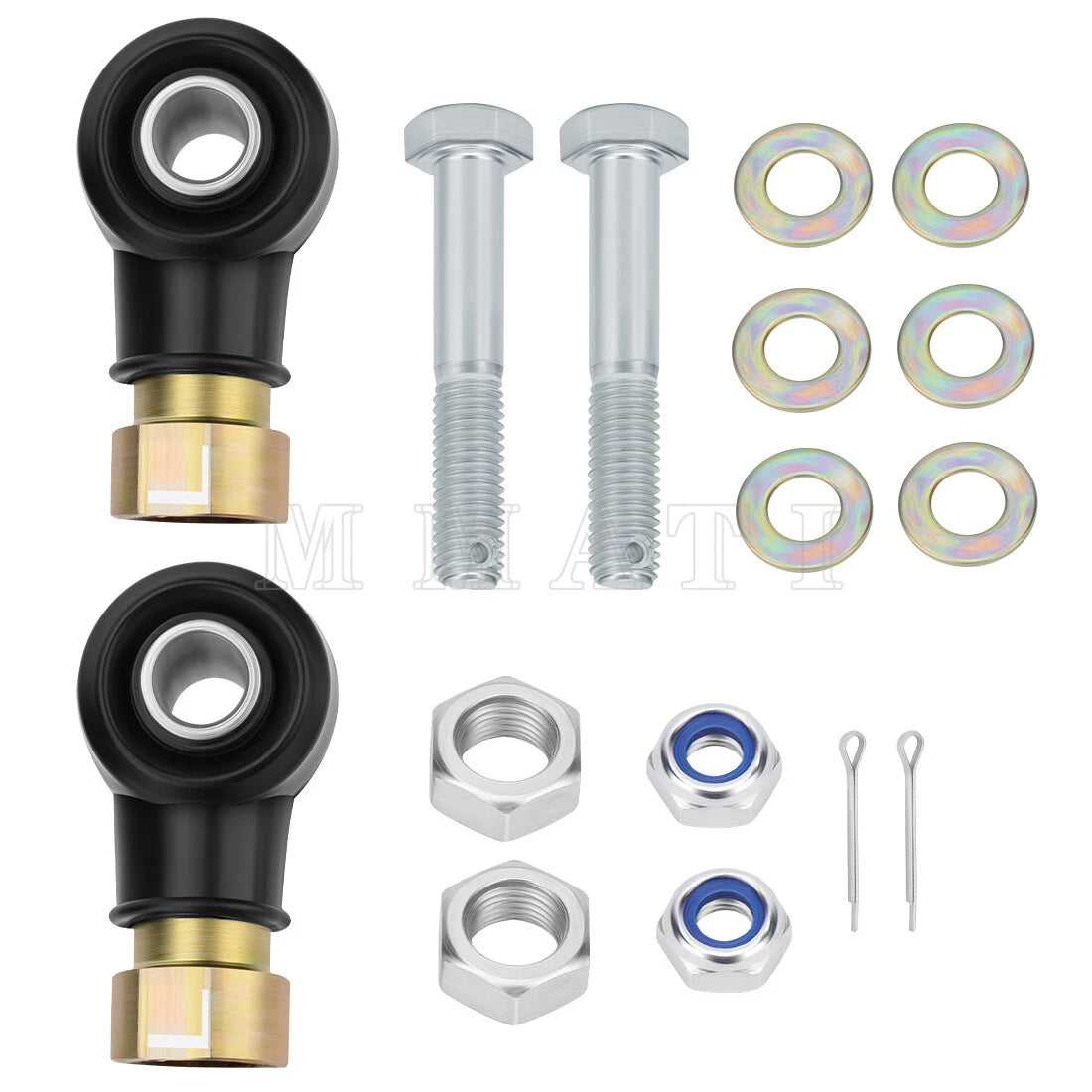 2X Outer Tie Rod End Kits for Polaris RZR 900 800 570 (2008–2014)