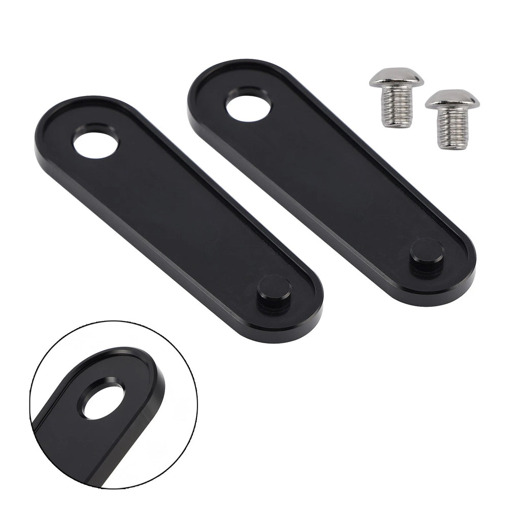 Rear Floorboard Foot Peg Frame Plates for Electra Glide, Road Glide (1993–2023)
