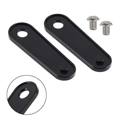 Rear Floorboard Foot Peg Frame Plates for Electra Glide, Road Glide (1993–2023)
