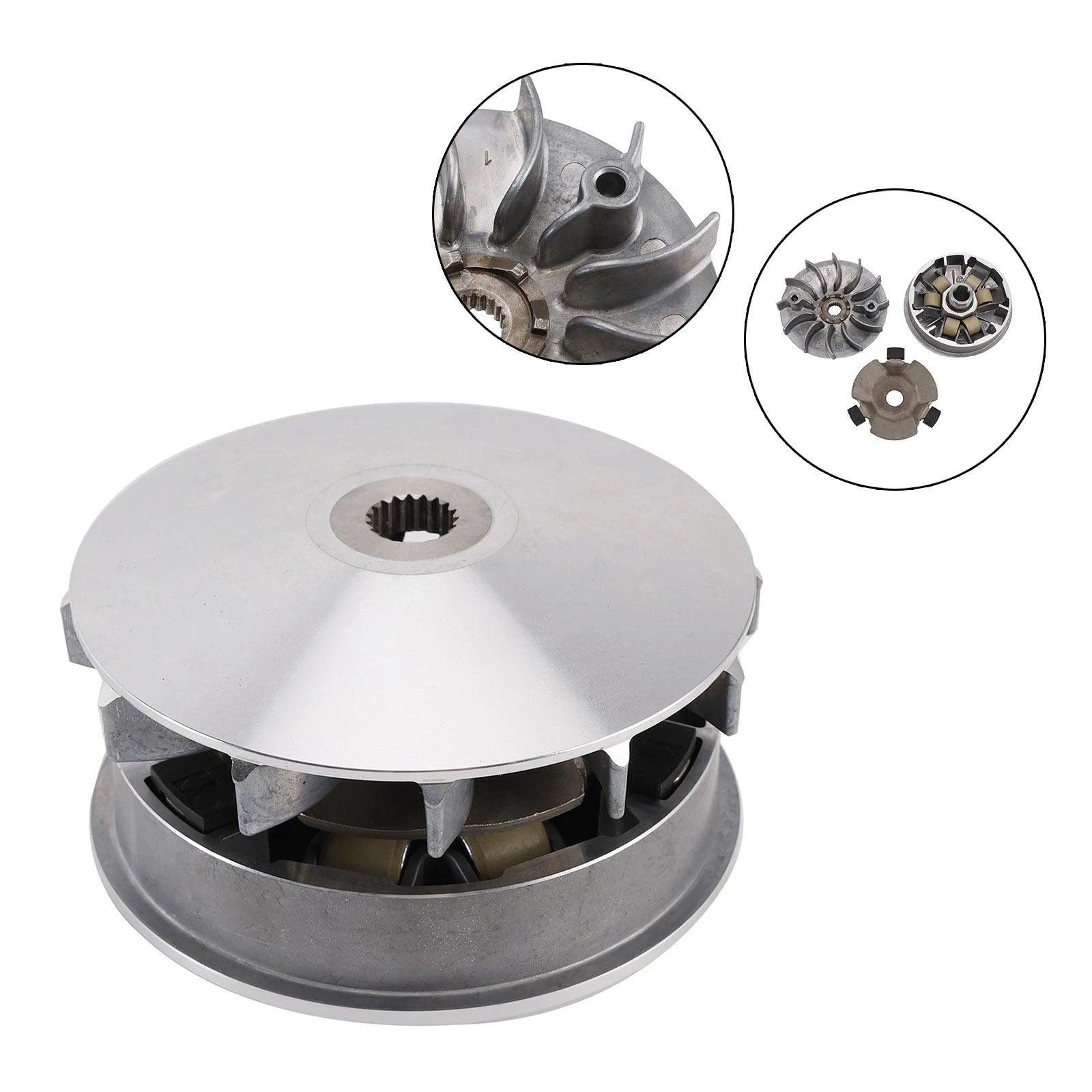 Front Clutch Variator Pulley Set 22102-Ara-000 for Sym Fiddle 125S (2009–2019)