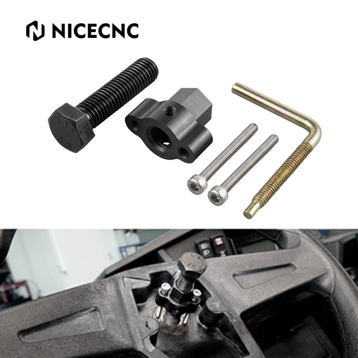 Steering Wheel Puller Tool for Polaris RZR XP 4 1000 (2014–2021)