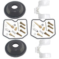 2X Carburetor Carb Kit Diaphragm Plunger for Kawasaki EN500 (1996–2009)