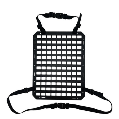 MOLLE Panel Car Seat Back Rack Storage Cover 13"x17" for Tactical Use