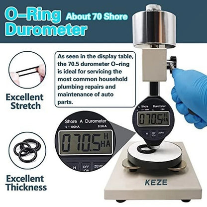 Nitrile Rubber O Ring Compression Set for Automotive Sealing