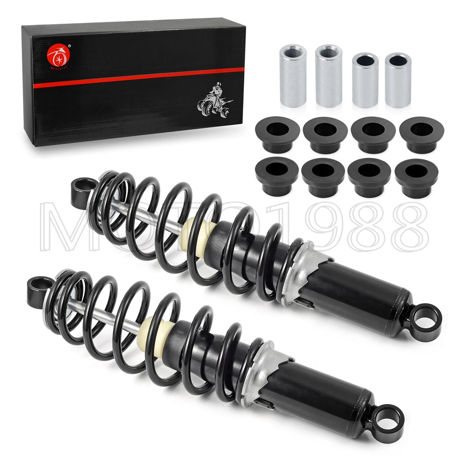Set of 2 Rear Shocks for Polaris Sportsman 400 450 500 570 600 700 800 Hawkeye