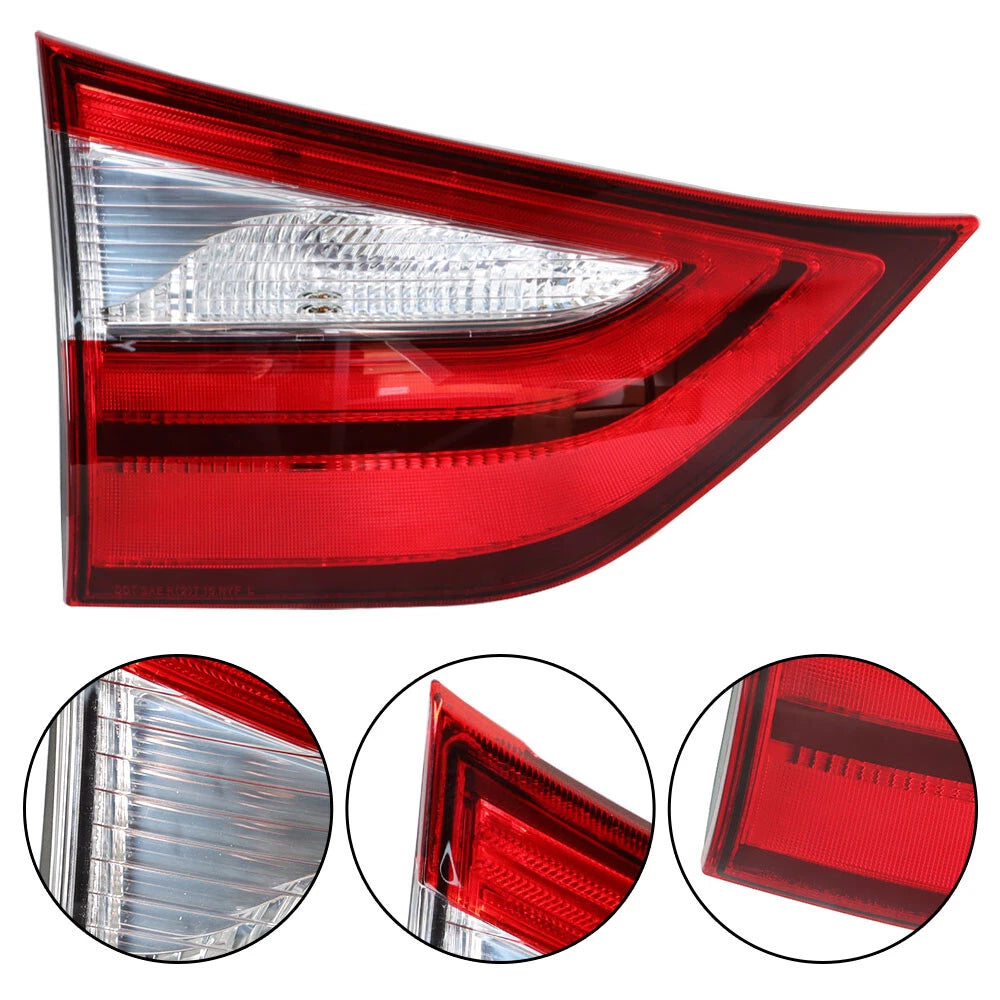 Rear Tail Light Assembly Halogen for Toyota Sienna (2015–2017) Driver Side Clear