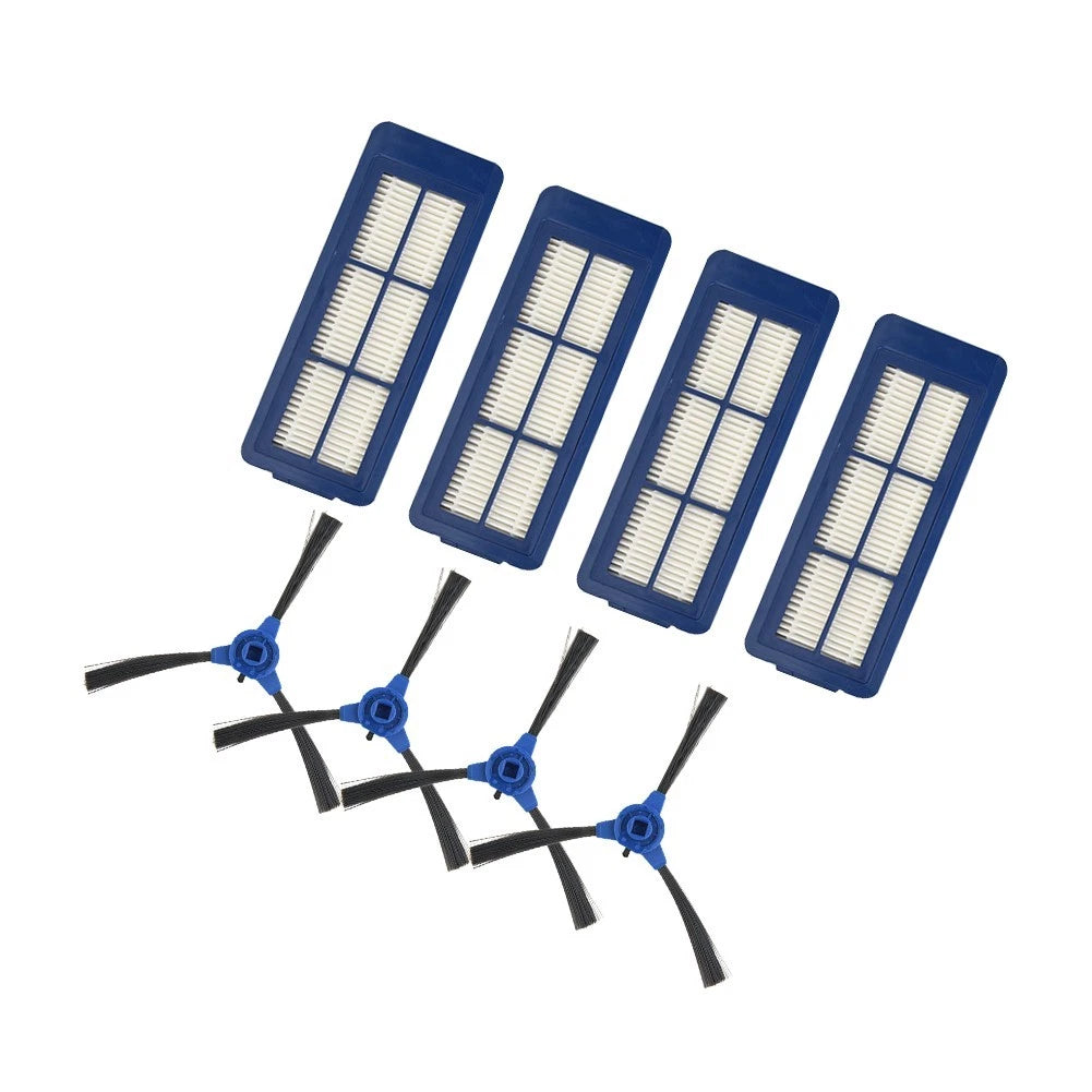 8PC Set Side Brush & Filter for Robovac G10 Hybrid