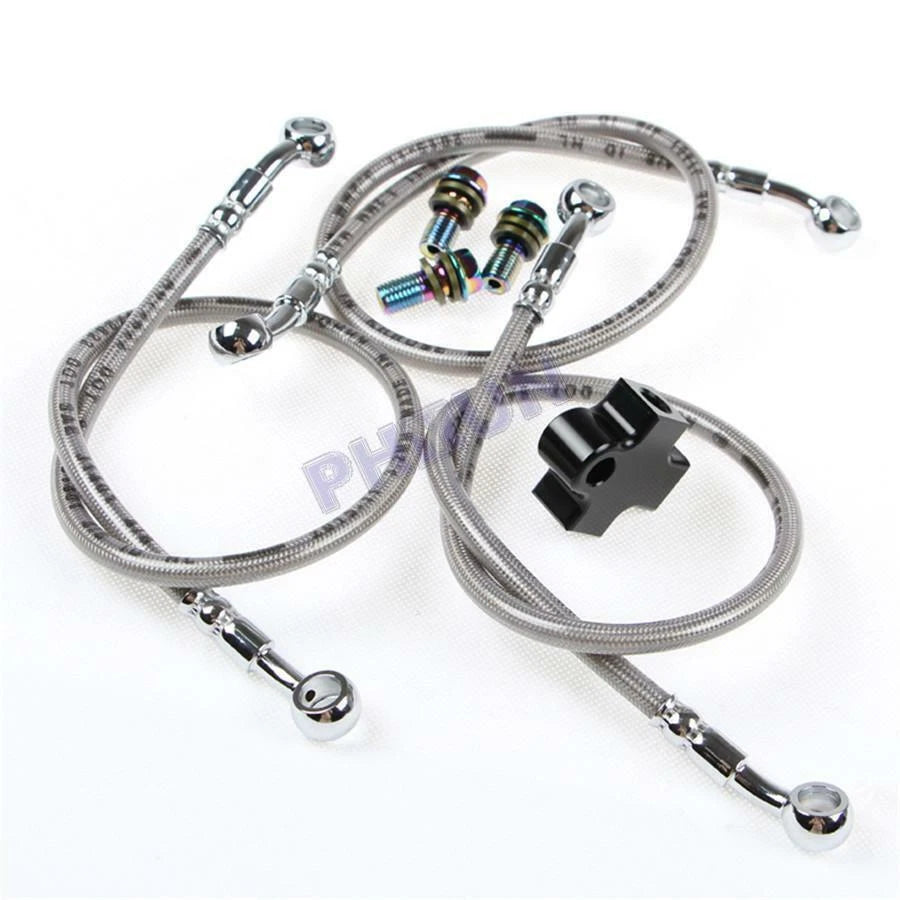 3 Way Hydraulic Brake Pipe Tee Connector for Motorcycle ATV
