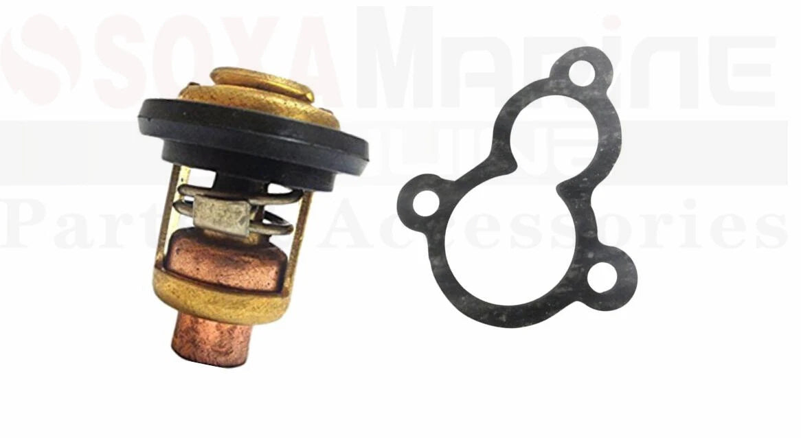 Thermostat Repair Kit 66M-12411-01 w/ Seal Gasket 67D-12414-A0 for Yamaha Outboards