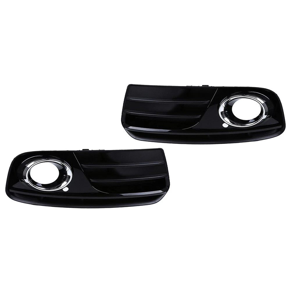 Pair Front Bumper Grill Cover Trim for Audi Q5 (2013–2017)