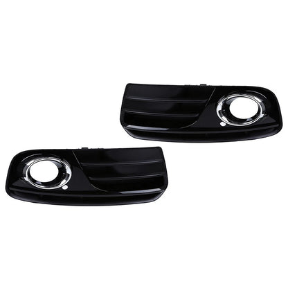 Pair Front Bumper Grill Cover Trim for Audi Q5 (2013–2017)