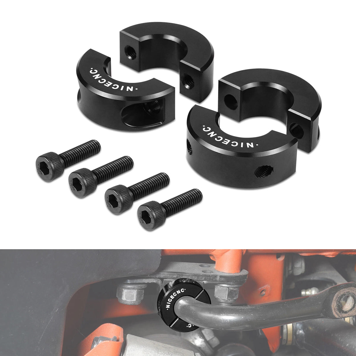 Front Sway Bar Locking Collar for Can-Am Maverick X3 Max RR R (2018–2021)