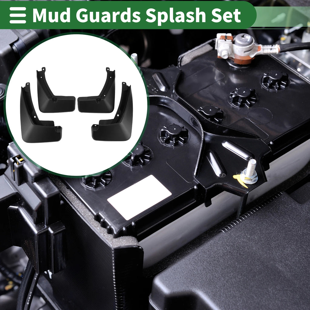 Mud Flaps Splash Guards for Buick Encore GX (2019–2020) W/ Mounts