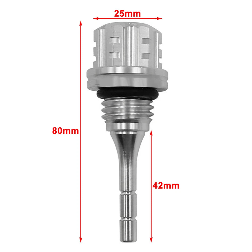 Oil Dipstick Plug for GY6 BWS 125CC (2000–2023) Titanium