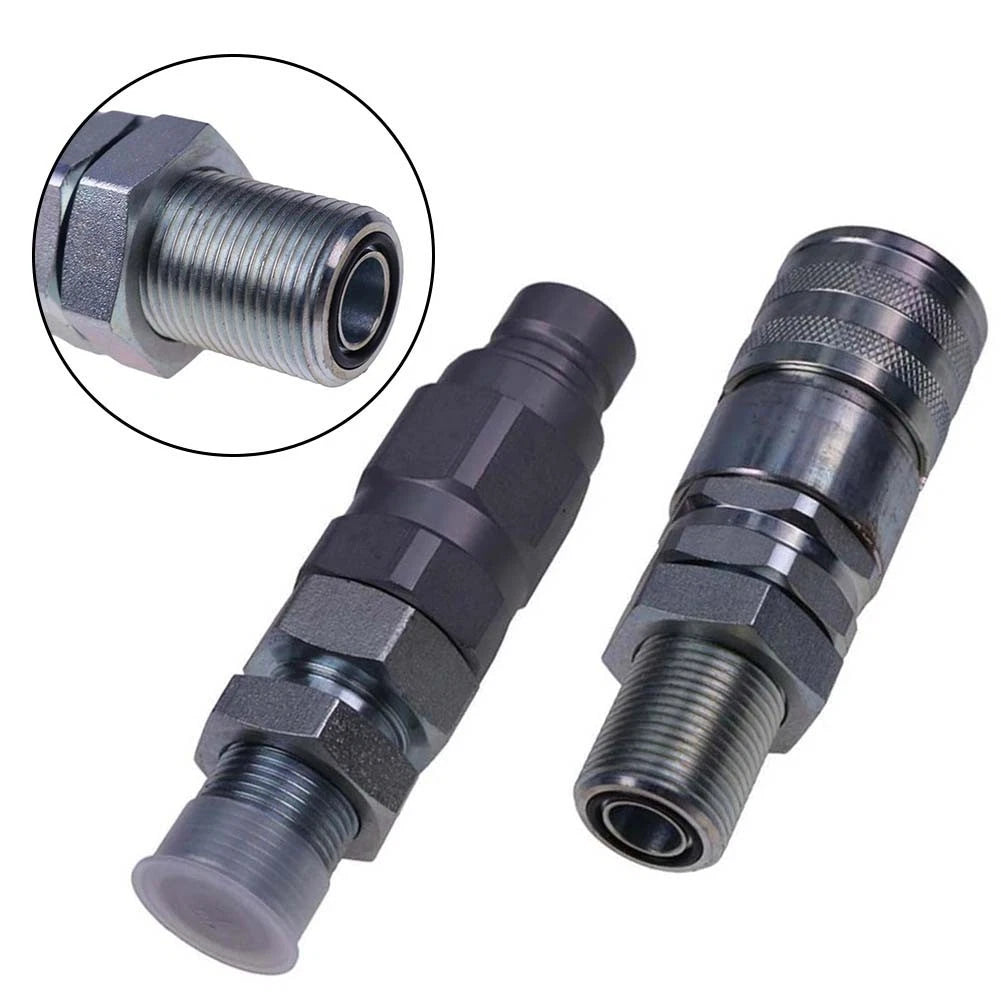 Quick-release Flat Face Coupling for Caterpillar 416F (2012–2018)