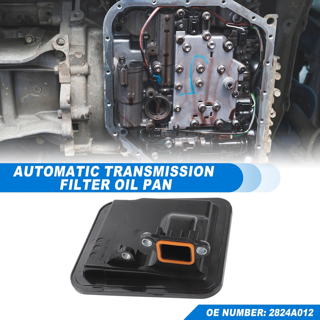 Transmission Fluid Filter Oil Pan Replacement for Mitsubishi JF613E (2011–2018)