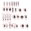 30-Piece Alternator Pulley Removal & Install Tool Kit for Auto Models